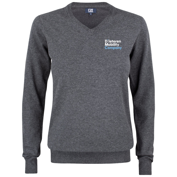 knitted Sweater Lady Anthracite Melange